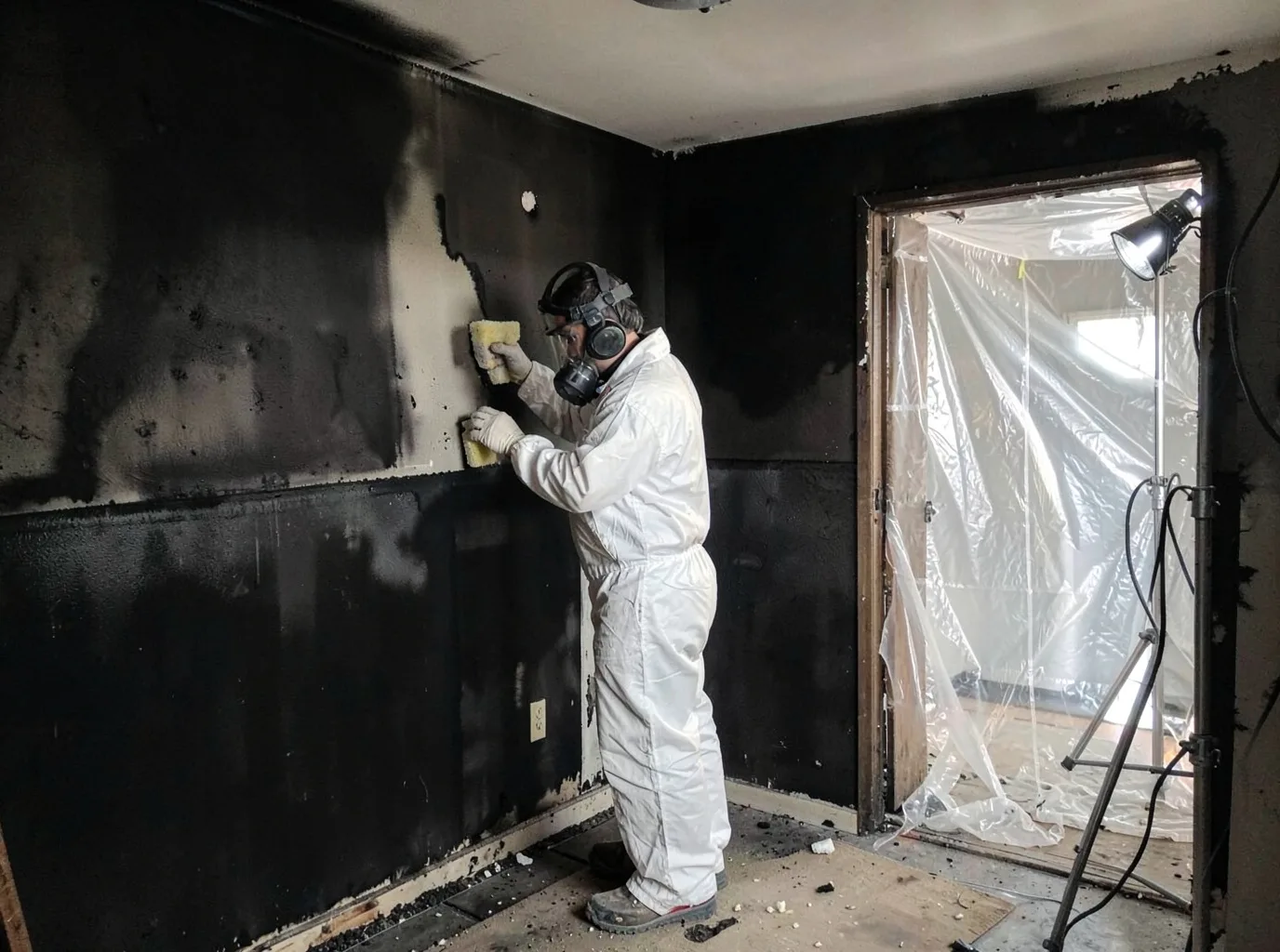 Fire Damage Restoration company in Peck, MI